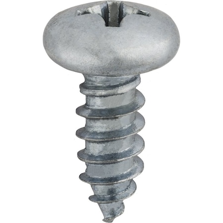 Auveco PHILLIPS PAN HEAD TAP SCREW #10 X 1/2 ZINC, 100PK 1943